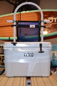 BOTE board SUP with Yeti cooler